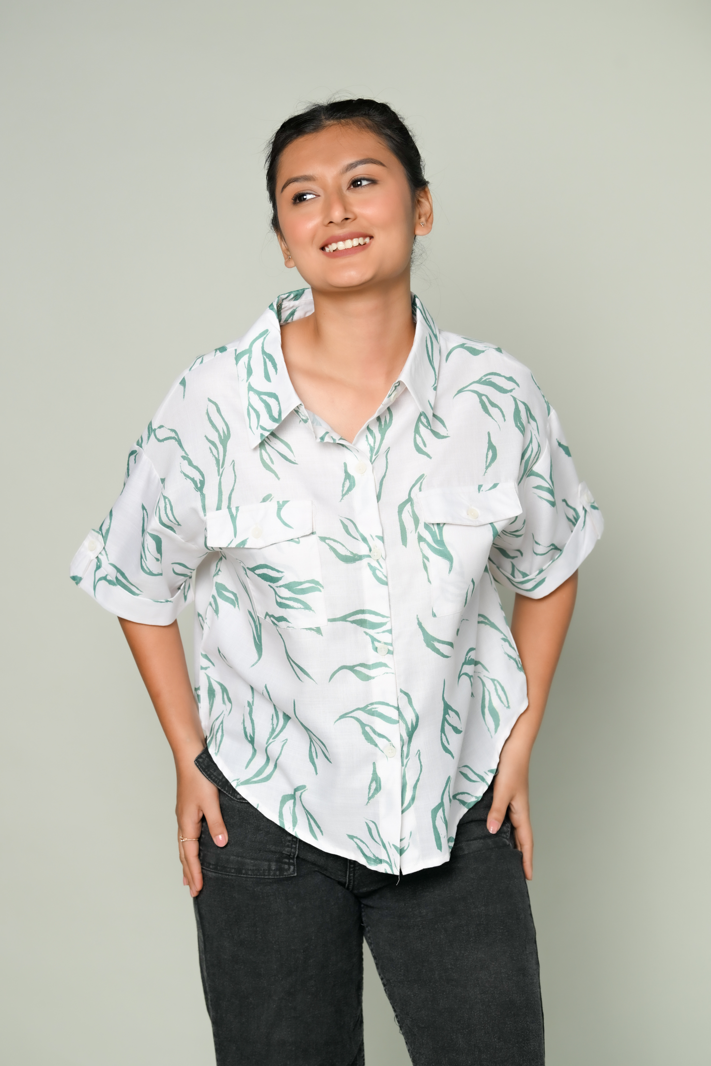 Women Half Sleevs Shirt