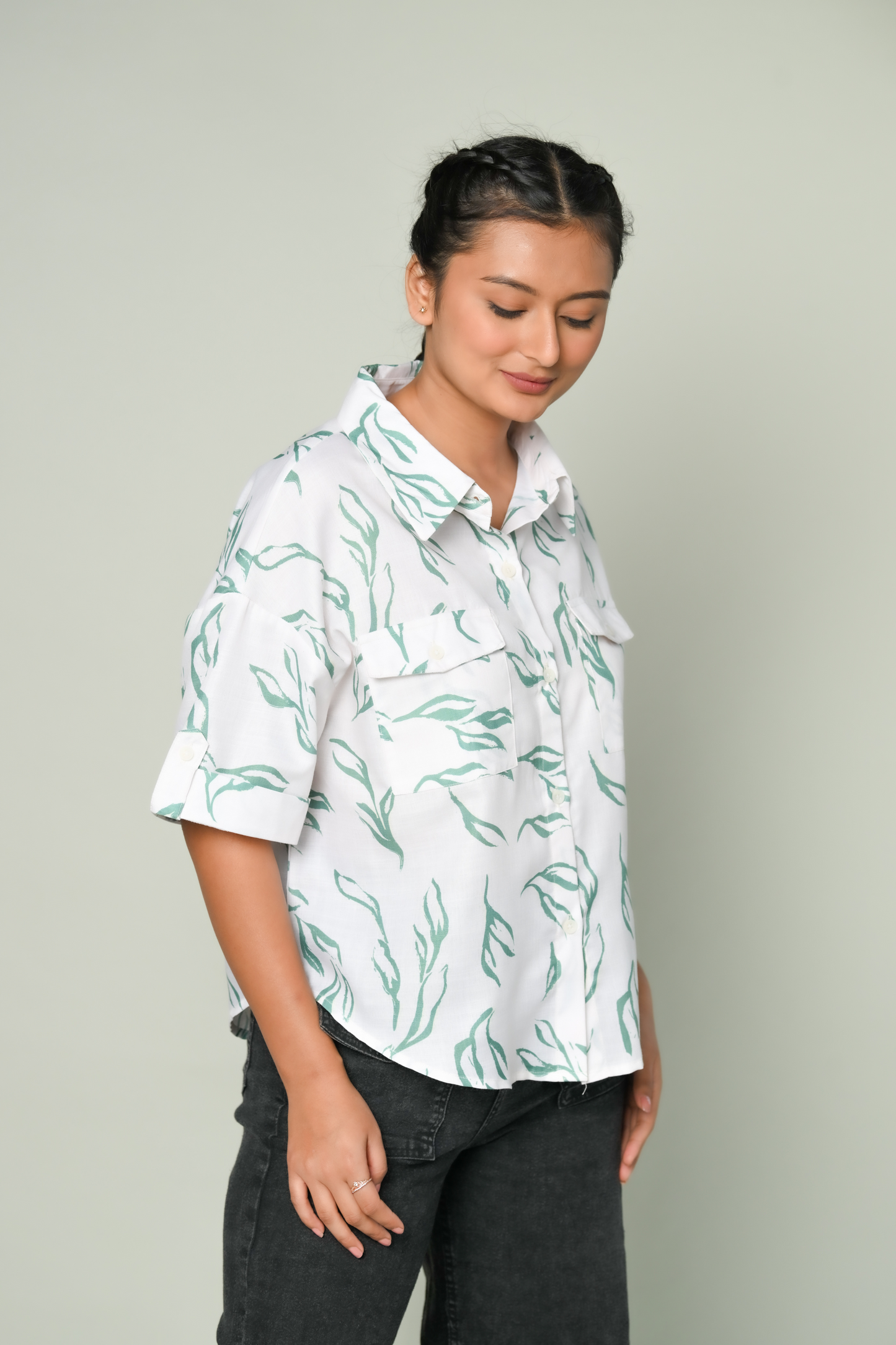 Women Half Sleevs Shirt