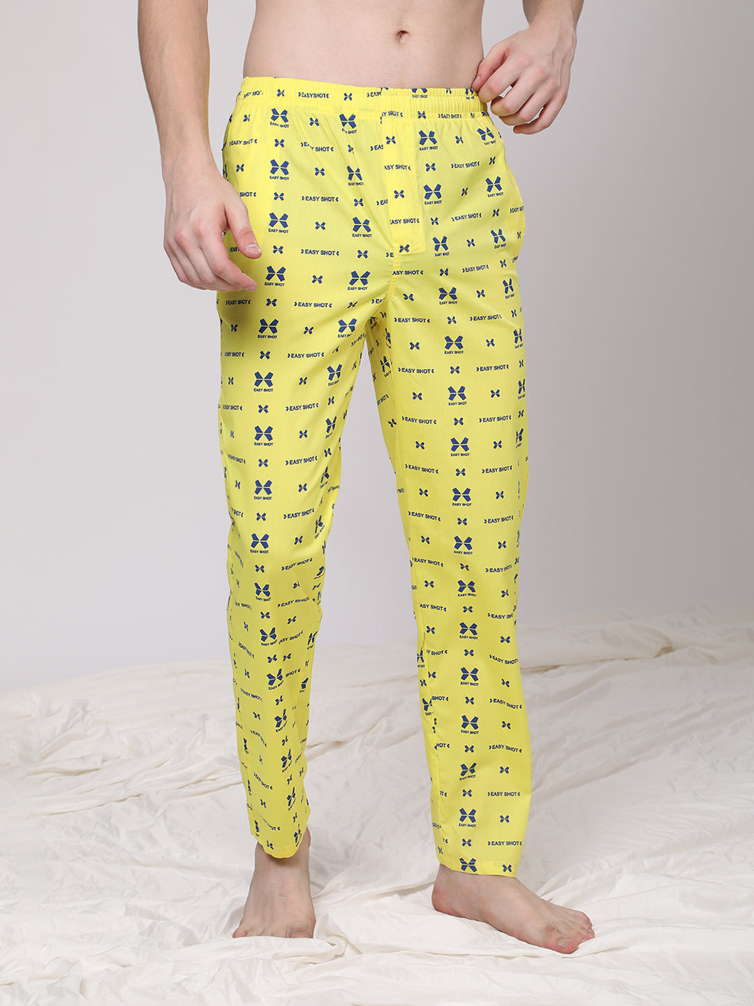 Men's 100% Cotton Lounge Pyjama