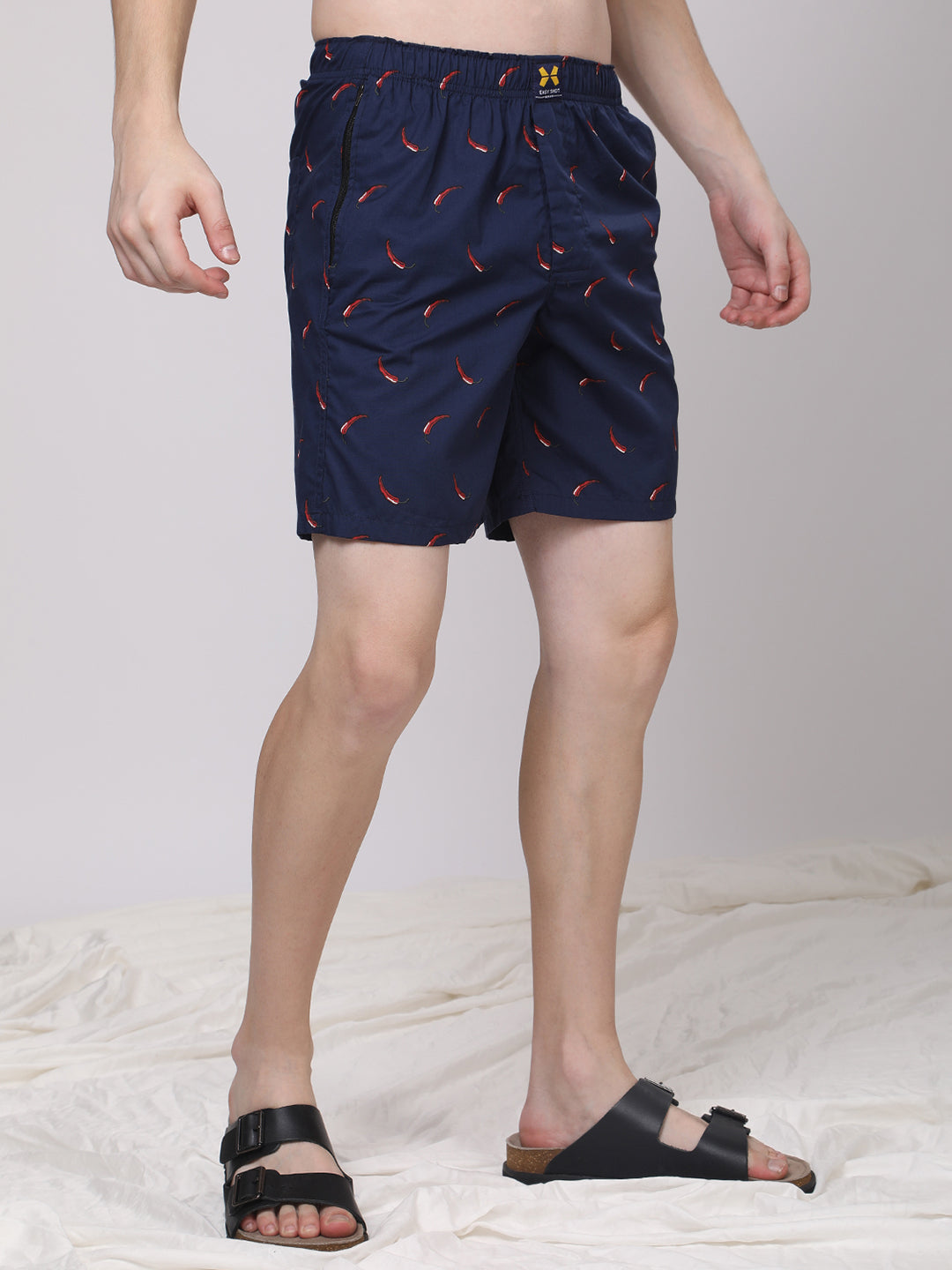Men's 100% Cotton Lounge Boxers