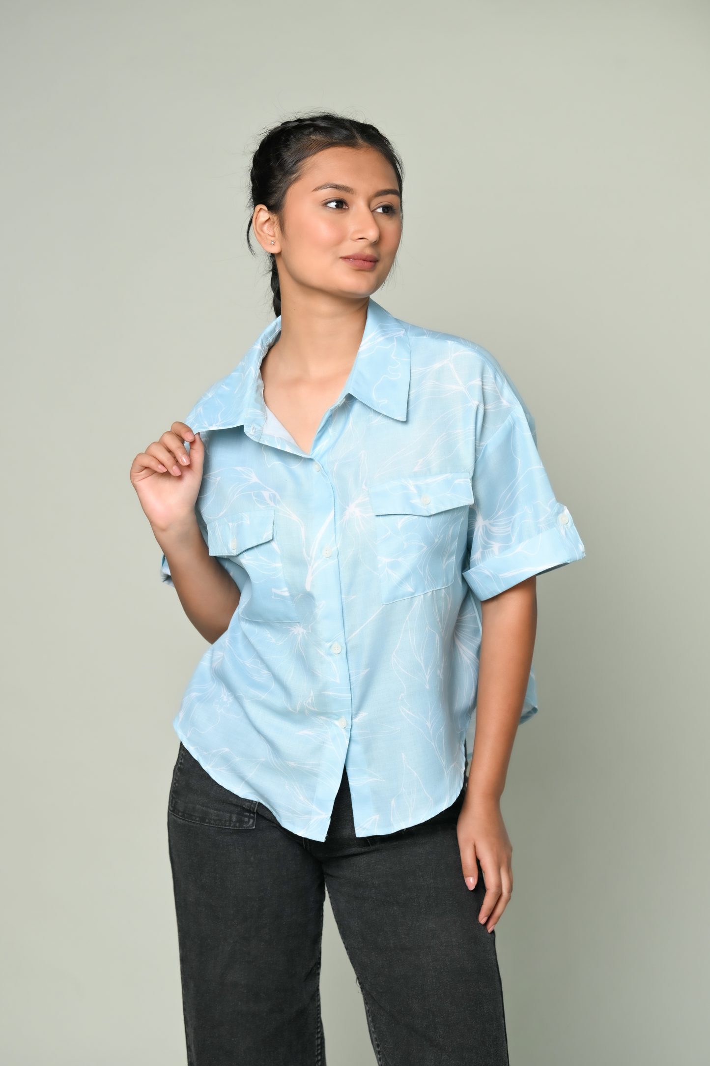 Women Half Sleevs Shirt