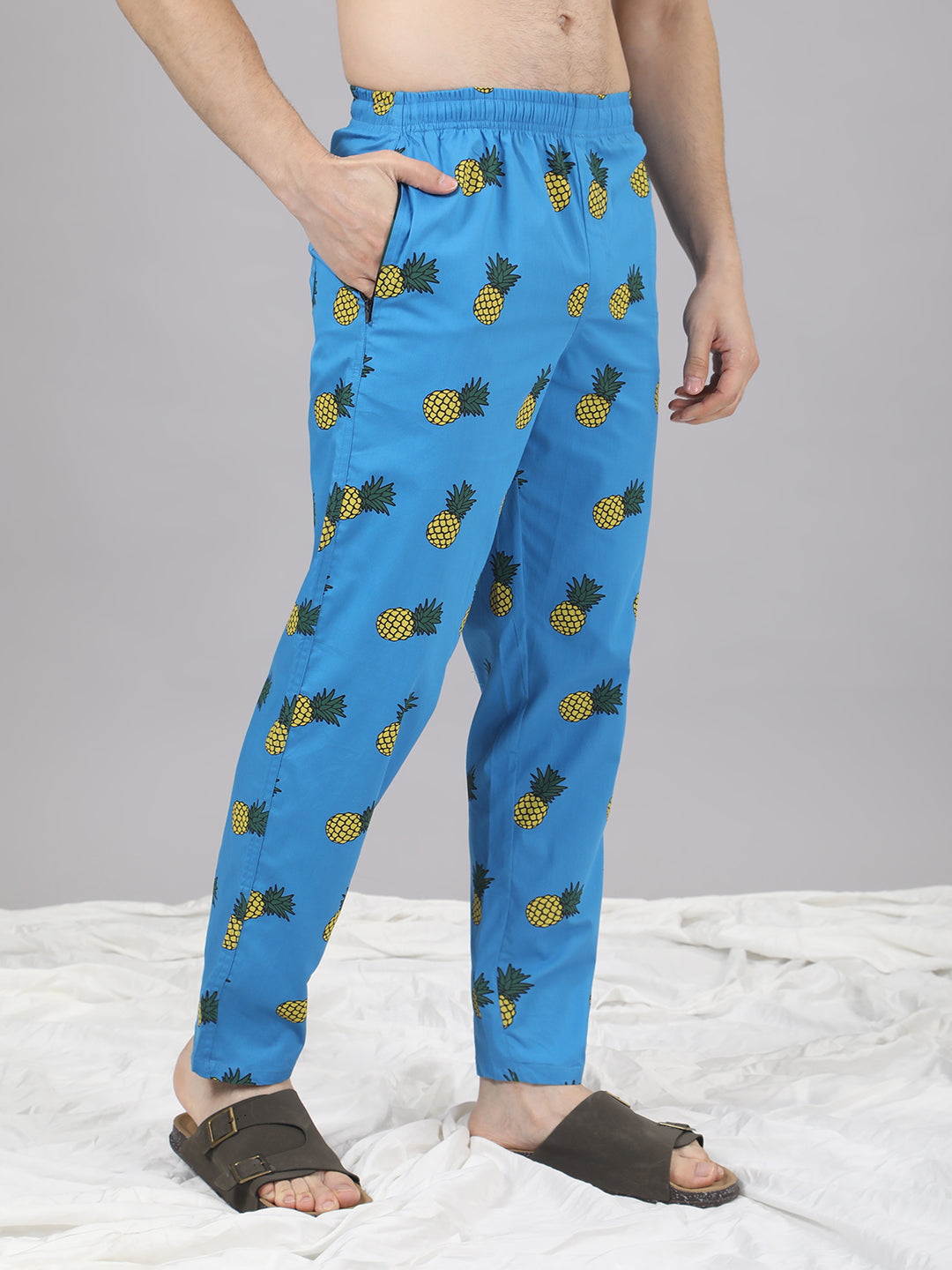 Men's 100% Cotton Lounge Pyjama