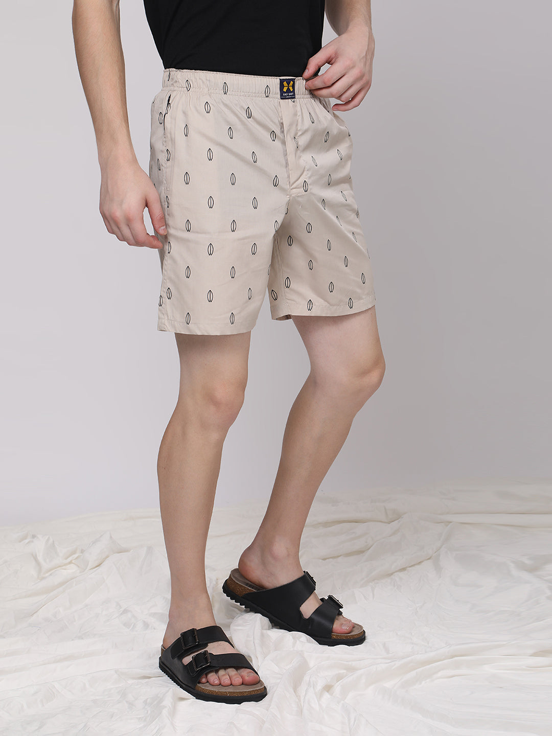 Men's 100% Cotton Lounge Boxers