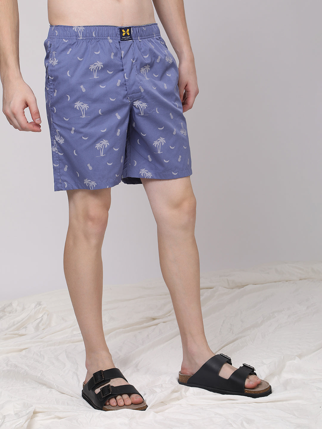 Men's 100% Cotton Lounge Boxers