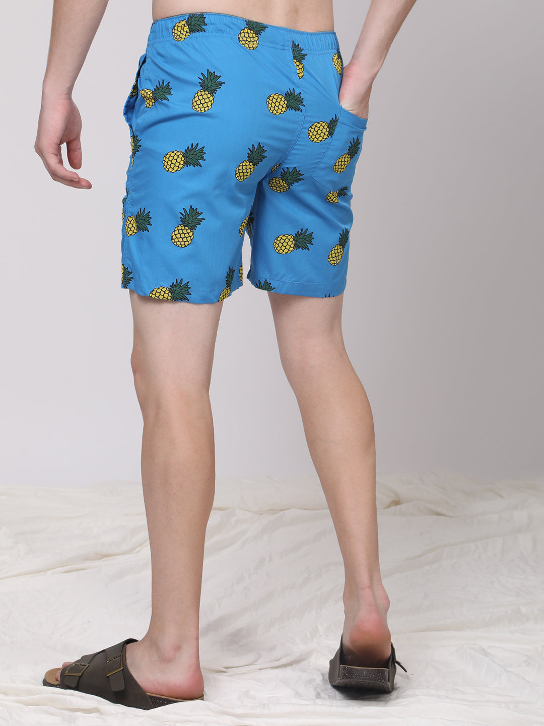 Men's 100% Cotton Lounge Boxers