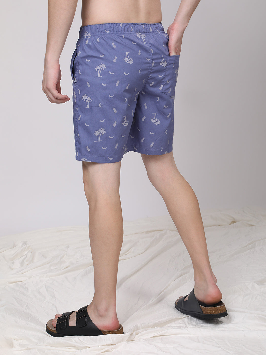 Men's 100% Cotton Lounge Boxers