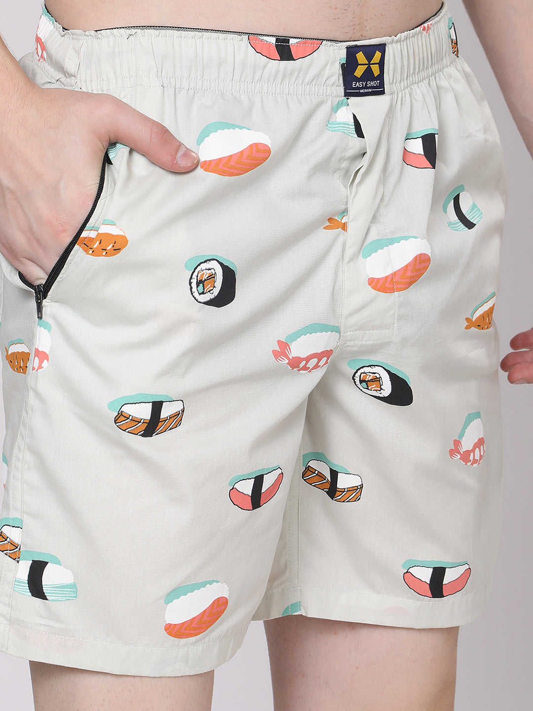 Men's 100% Cotton Lounge Boxers