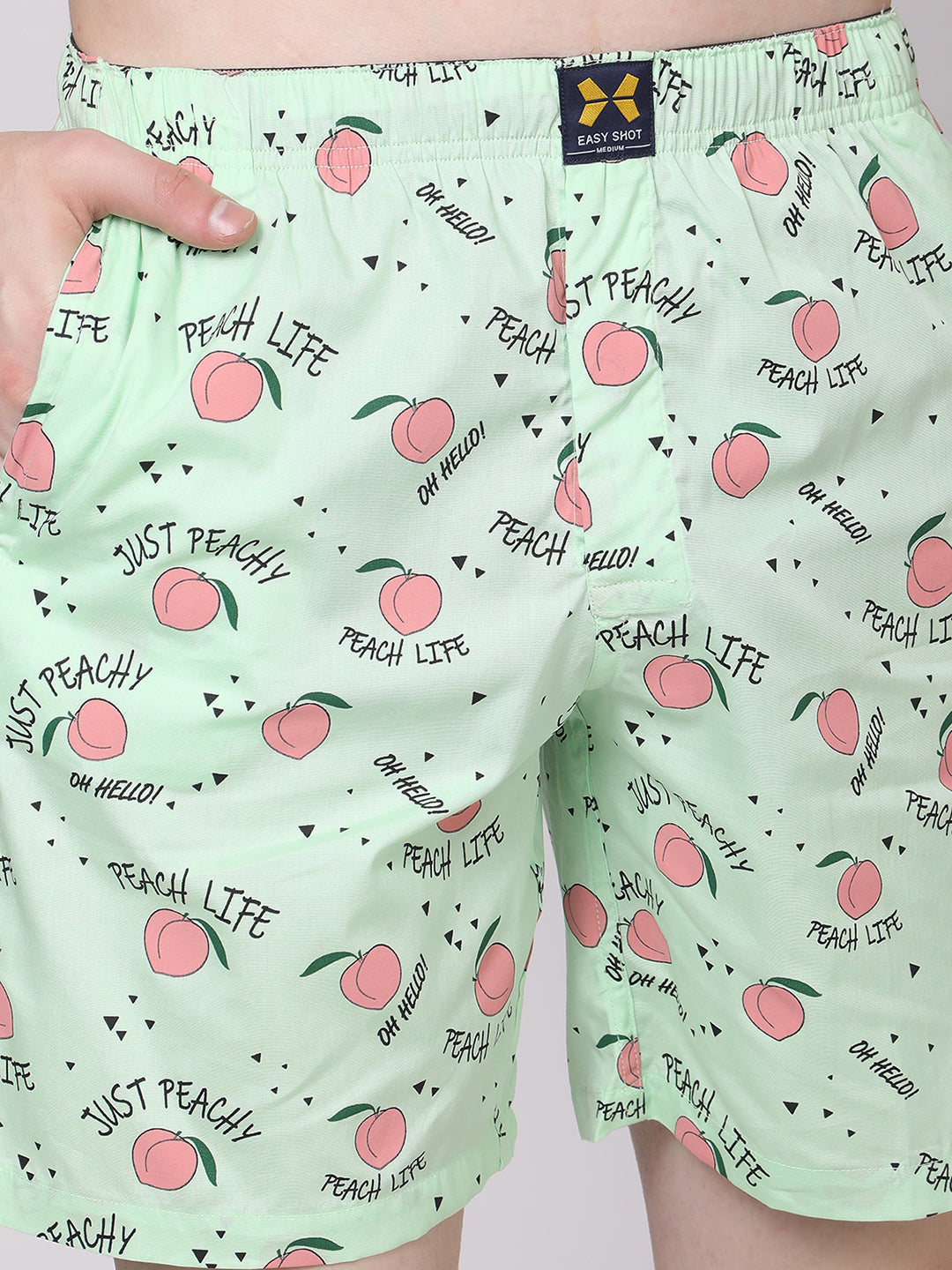 Men's 100% Cotton Lounge Boxers