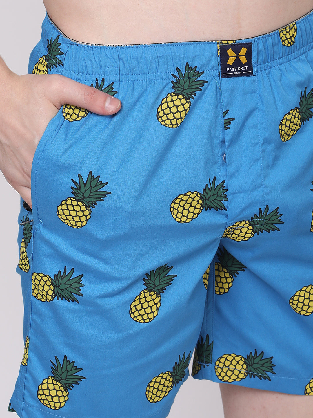 Men's 100% Cotton Lounge Boxers