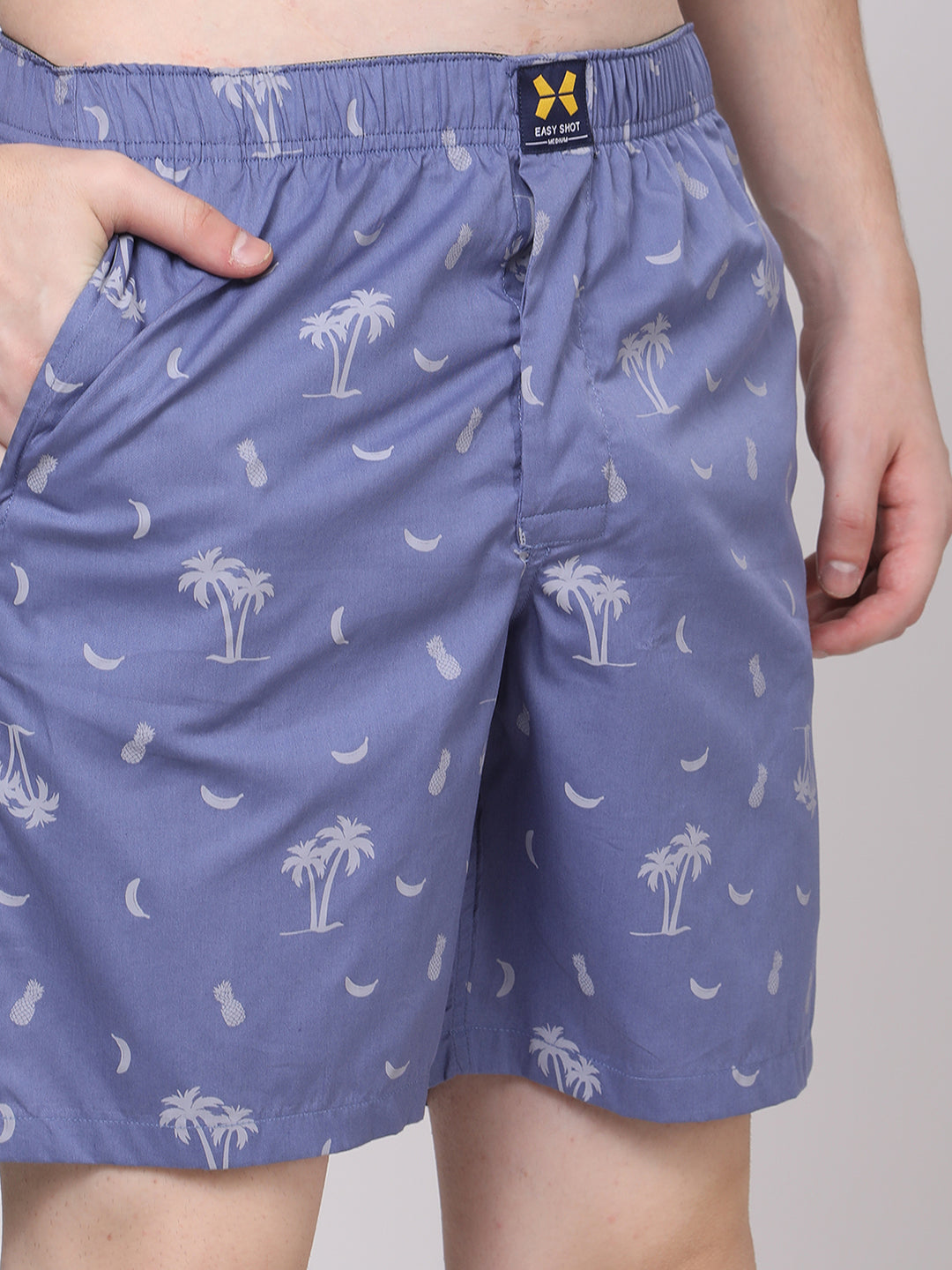 Men's 100% Cotton Lounge Boxers