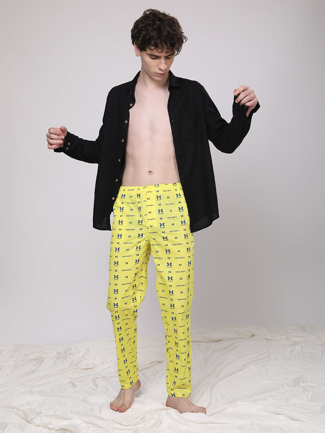 Men's 100% Cotton Lounge Pyjama