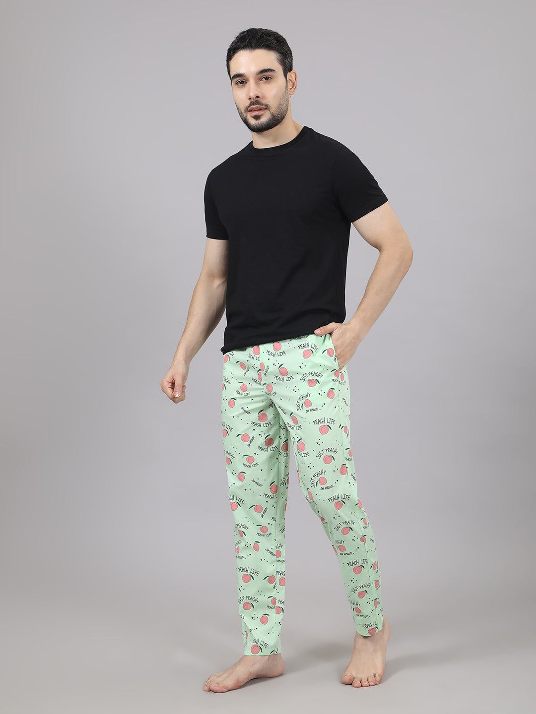 Men's 100% Cotton Lounge Pyjama