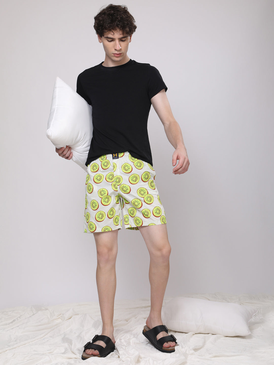 Men's 100% Cotton Lounge Boxers