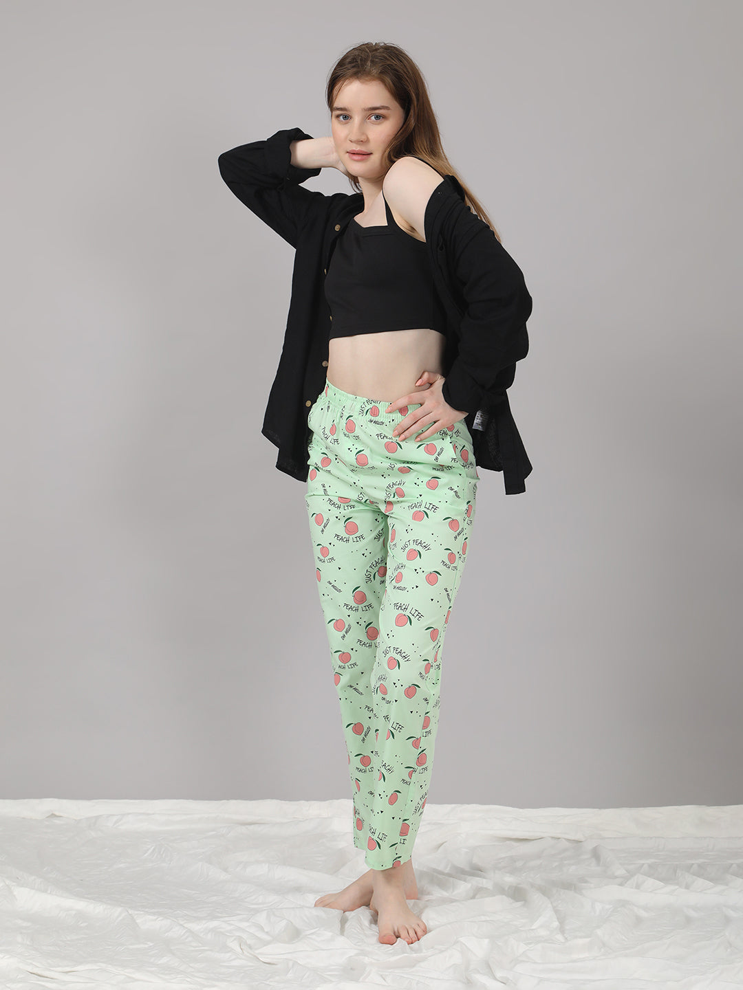 Women's 100% Cotton Lounge Pyjama