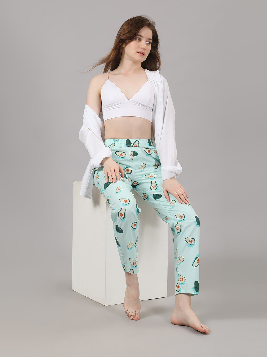 Women's 100% Cotton Lounge Pyjama