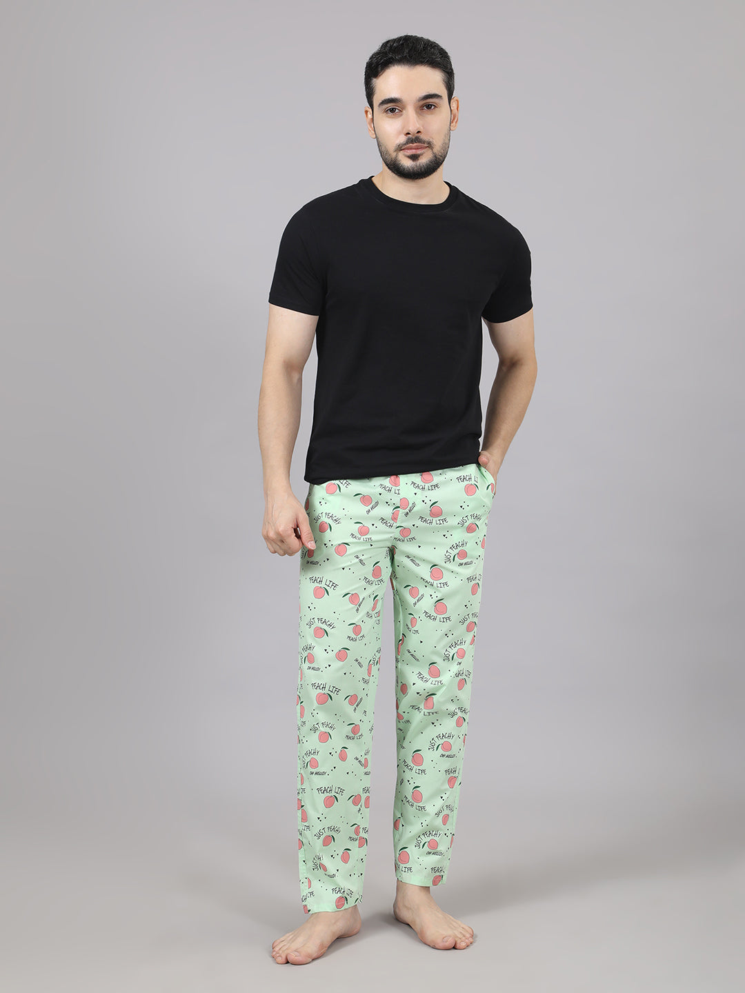 Men's 100% Cotton Lounge Pyjama
