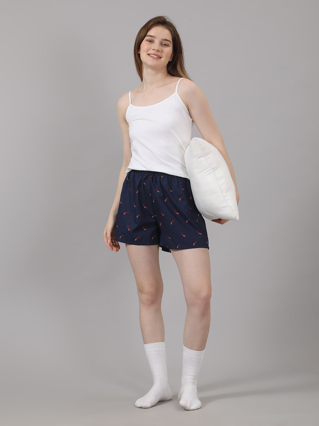 Women's 100% Cotton Lounge Boxers