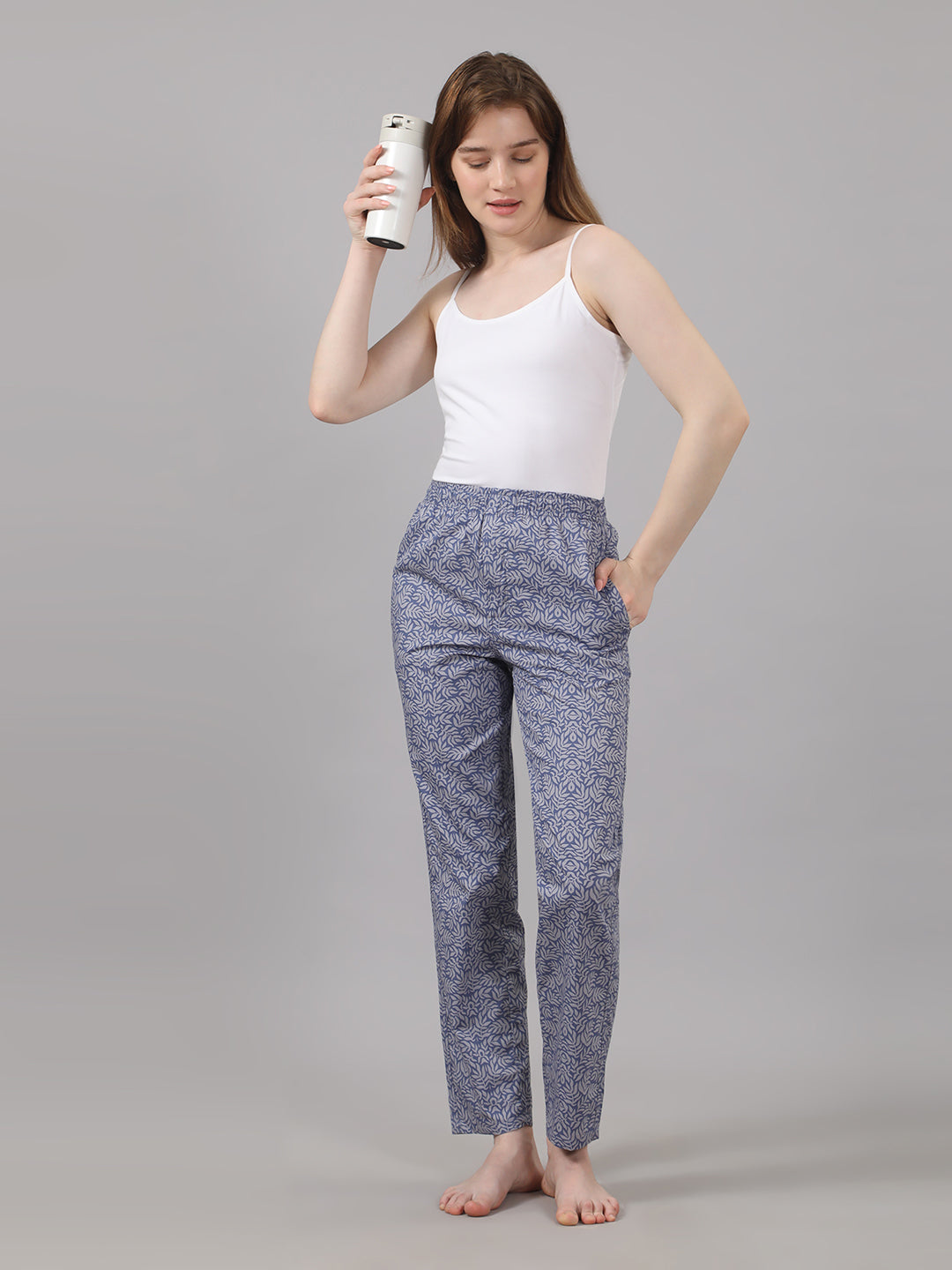 Women's 100% Cotton Lounge Pyjama