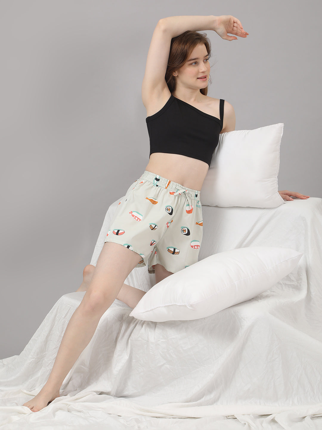 Women's 100% Cotton Lounge Boxers