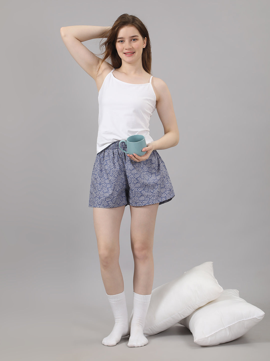 Women's 100% Cotton Lounge Boxers