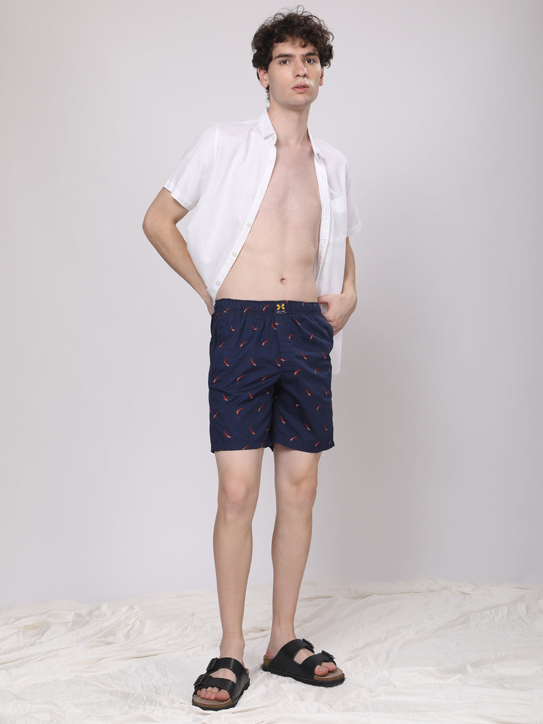 Men's 100% Cotton Lounge Boxers
