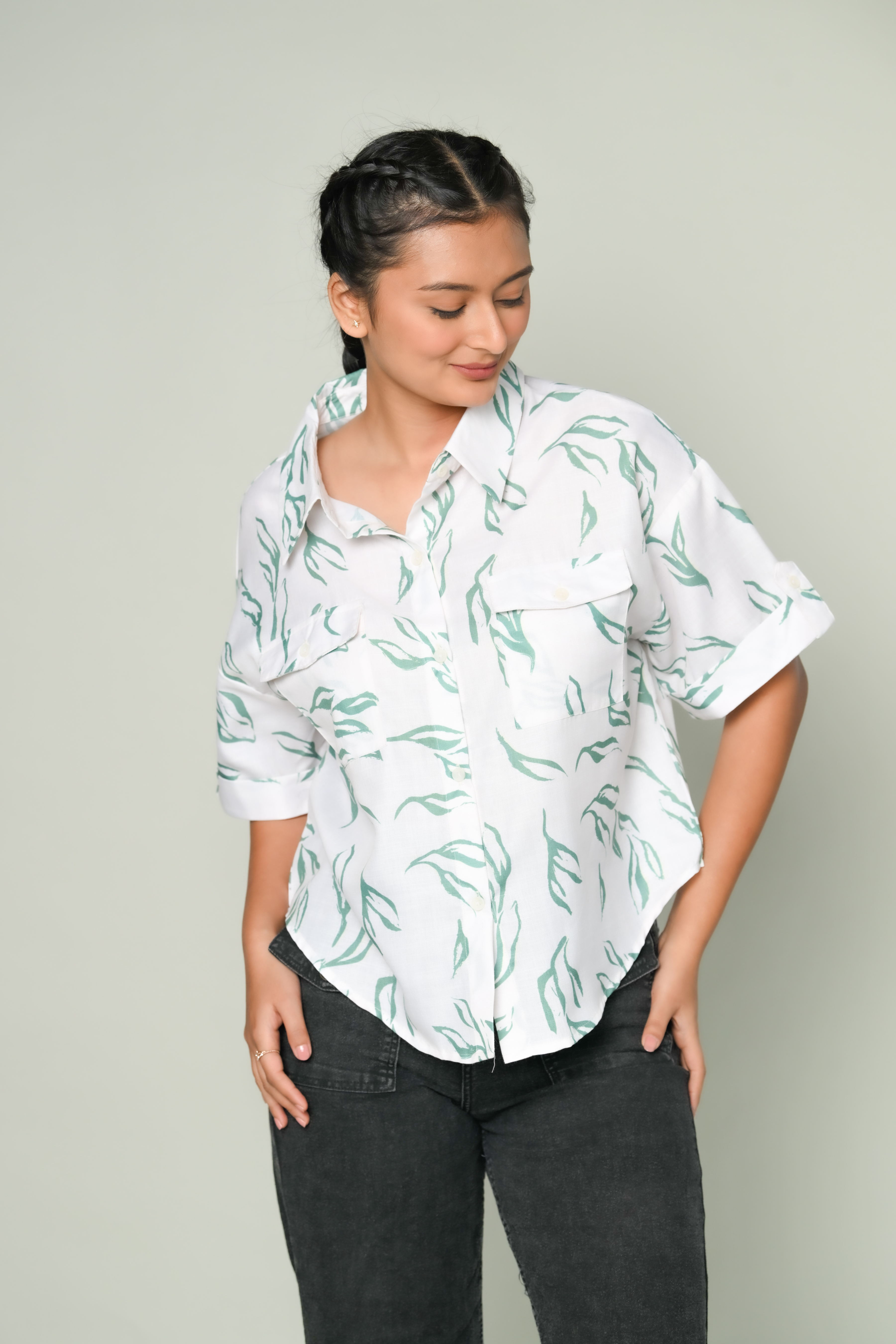 Women Half Sleevs Shirt