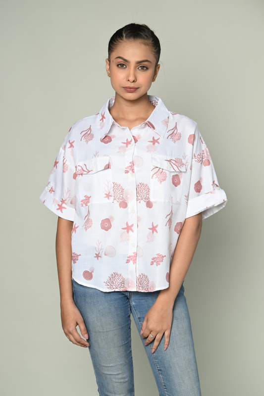 Women Half Sleevs Shirt