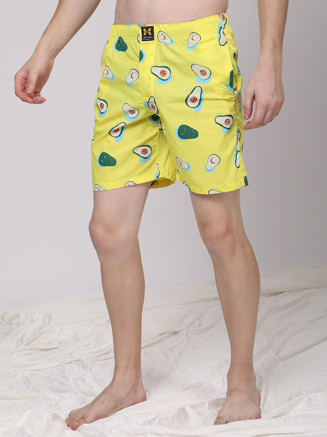 Men's 100% Cotton Lounge Boxers