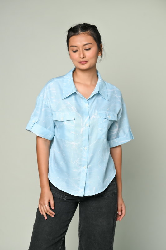 Women Half Sleevs Shirt