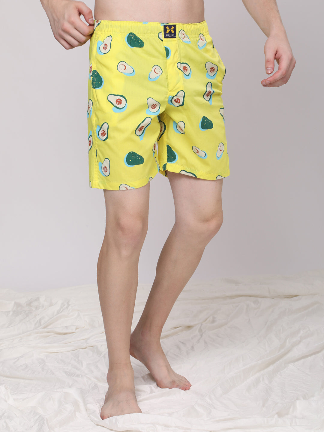 Men's 100% Cotton Lounge Boxers