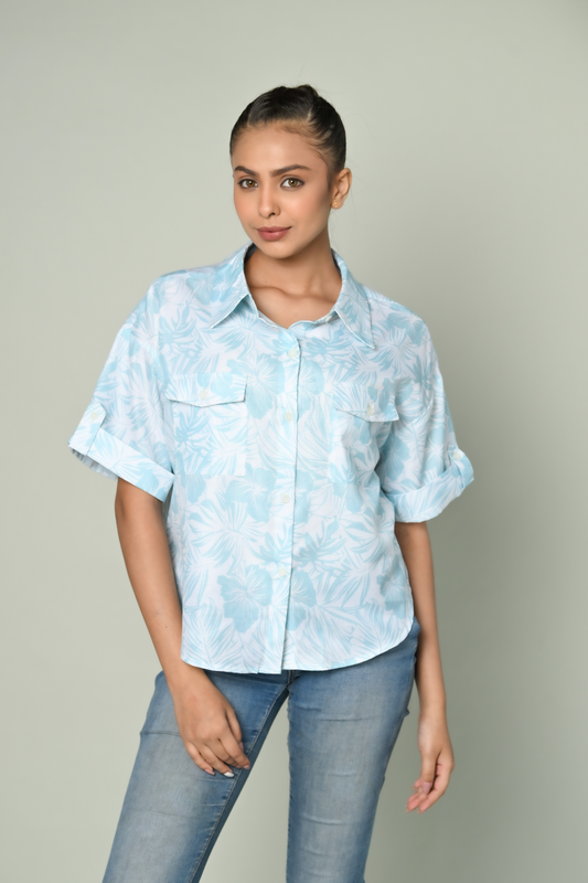 Women Half Sleevs Shirt