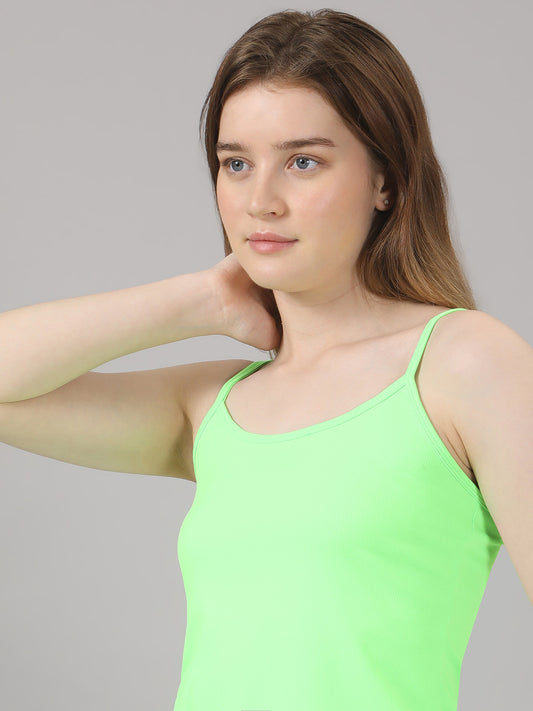 Neon Green Spaghetti Strap Top