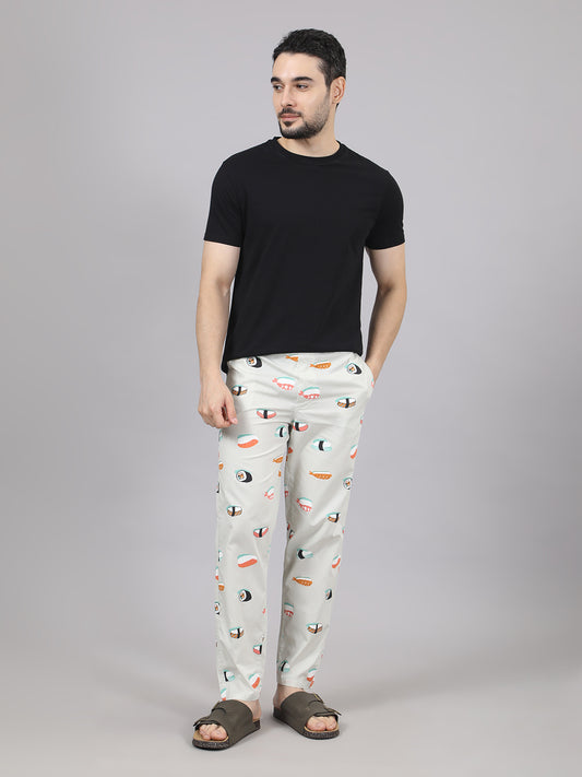 Men's 100% Cotton Lounge Pyjama