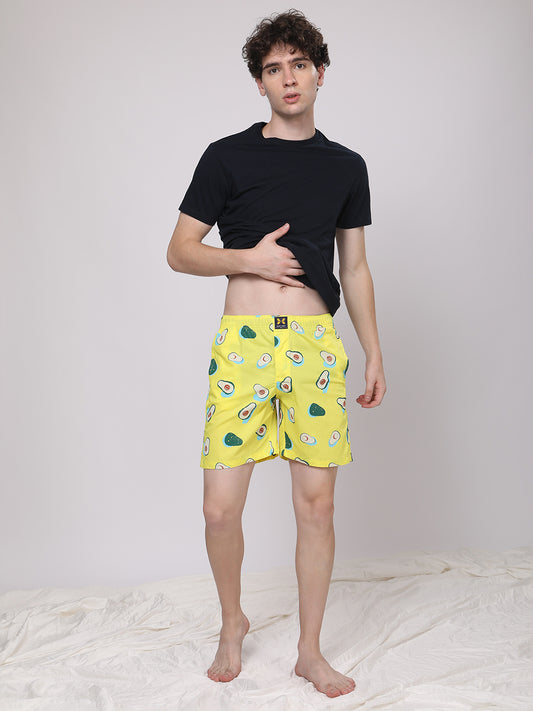Men's 100% Cotton Lounge Boxers