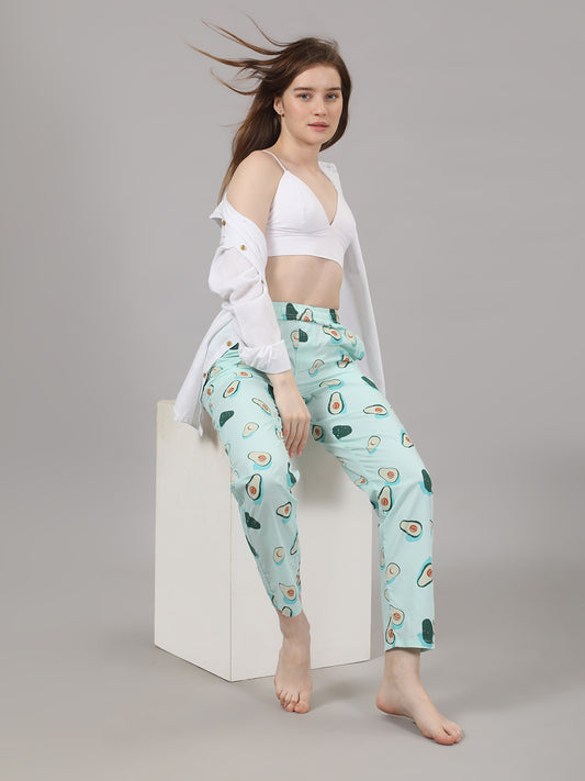 Women's 100% Cotton Lounge Pyjama