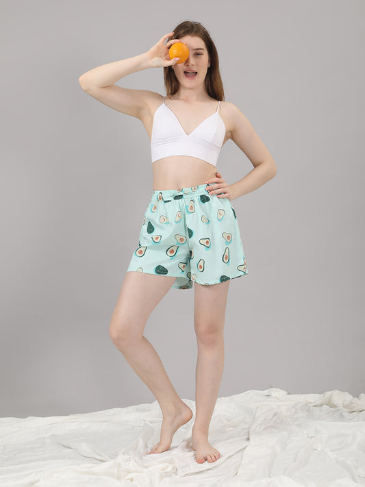 Women's 100% Cotton Lounge Boxers