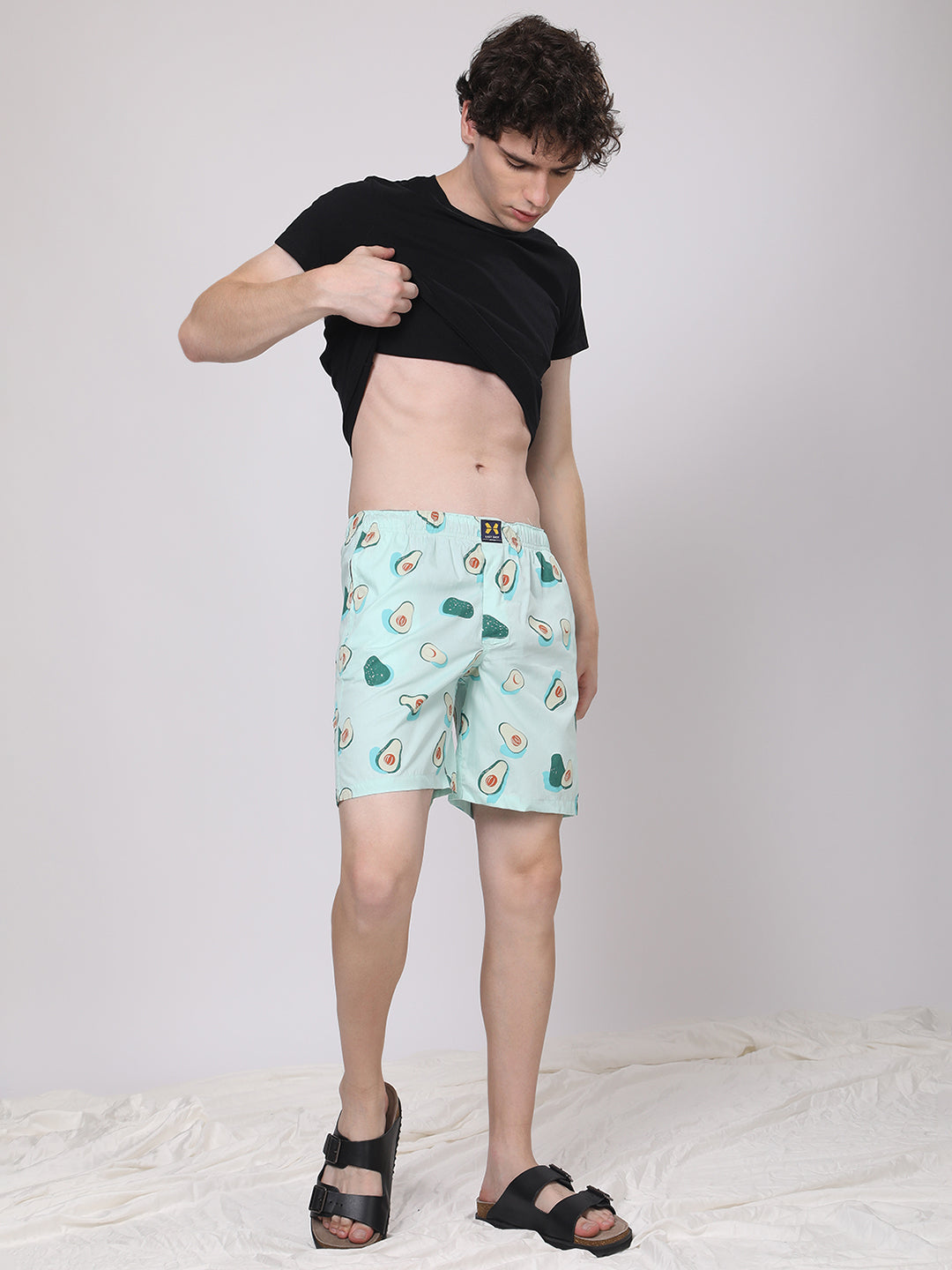 Men's 100% Cotton Lounge Boxers