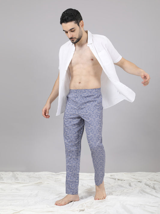 Men's 100% Cotton Lounge Pyjama