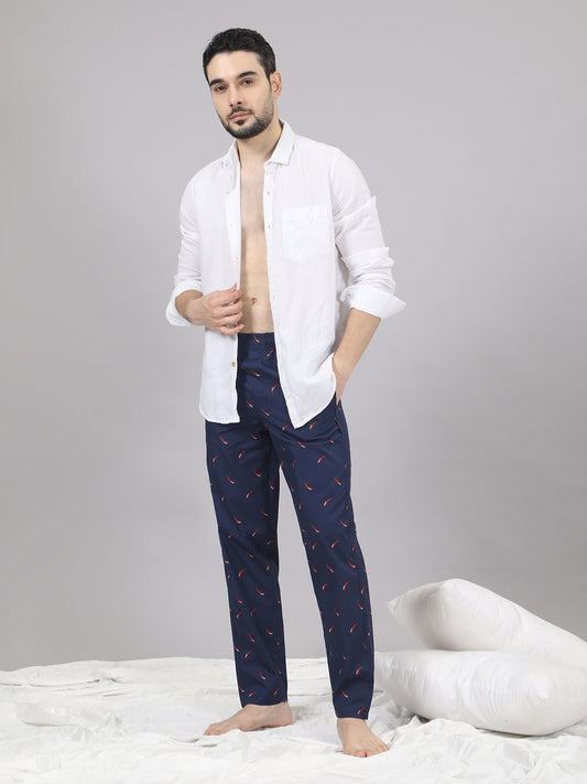 Men's 100% Cotton Lounge Pyjama