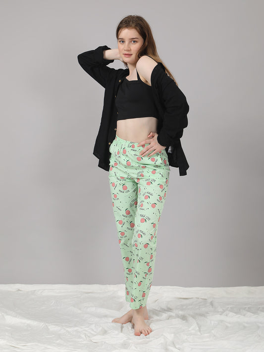 Women's 100% Cotton Lounge Pyjama