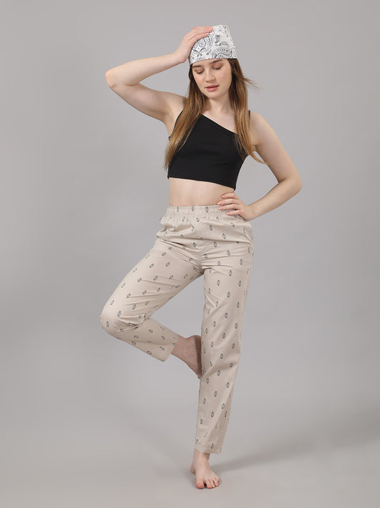 Women's 100% Cotton Lounge Pyjama