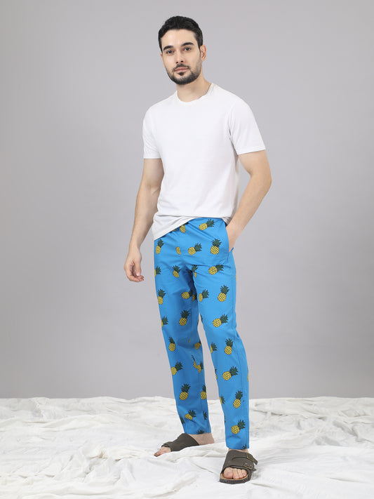 Men's 100% Cotton Lounge Pyjama