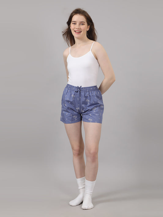 Women's 100% Cotton Lounge Boxers