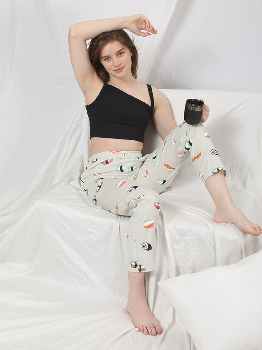 Women's 100% Cotton Lounge Pyjama