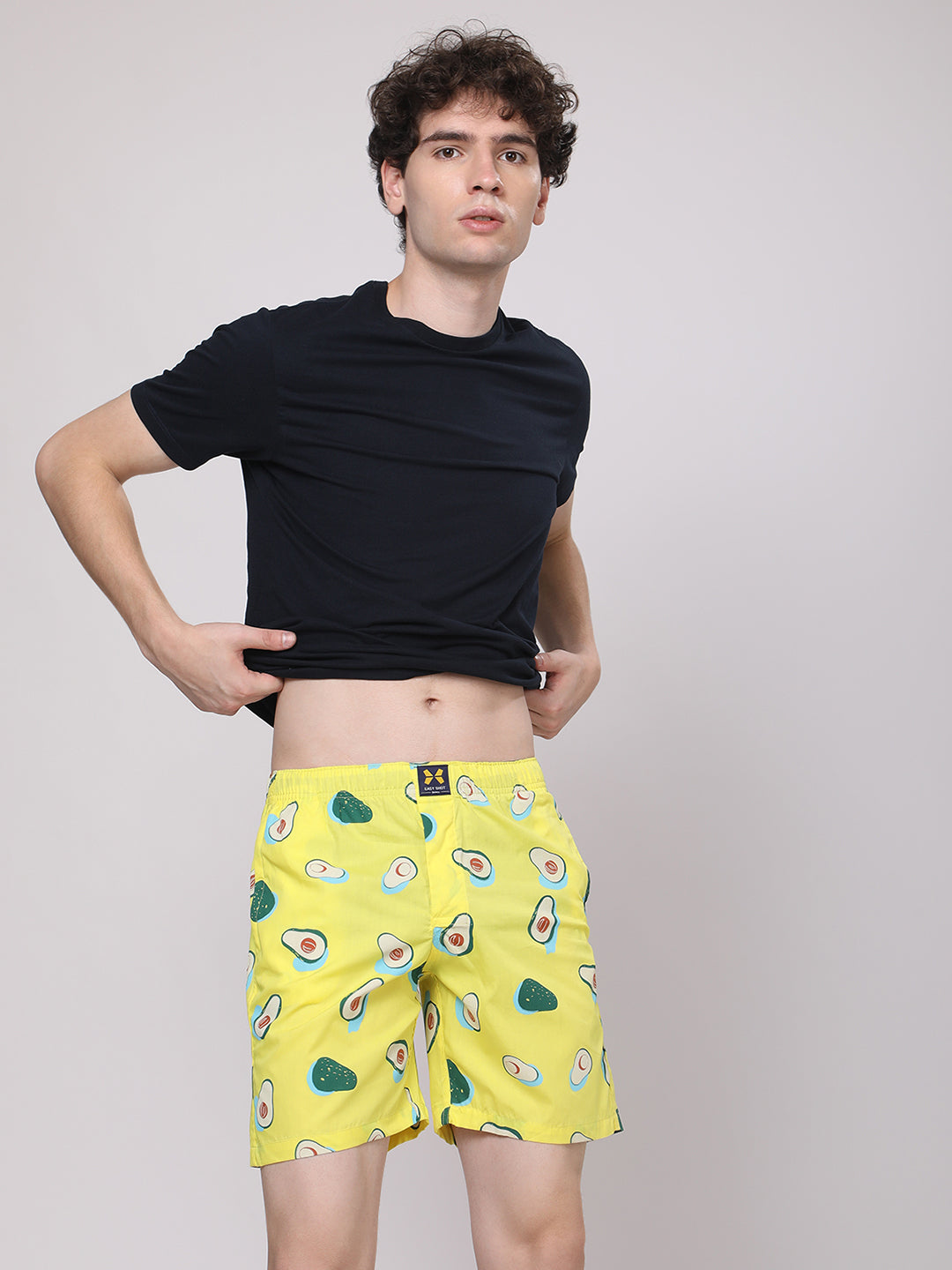 Men's 100% Cotton Lounge Boxers
