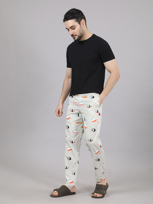 Men's 100% Cotton Lounge Pyjama