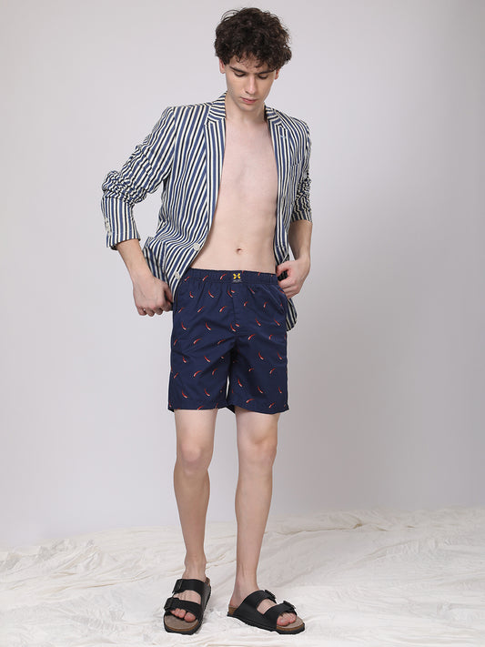Men's 100% Cotton Lounge Boxers