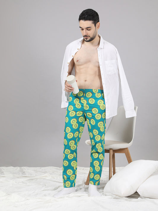 Men's 100% Cotton Lounge Pyjama