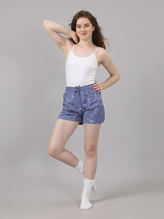 Women's 100% Cotton Lounge Boxers