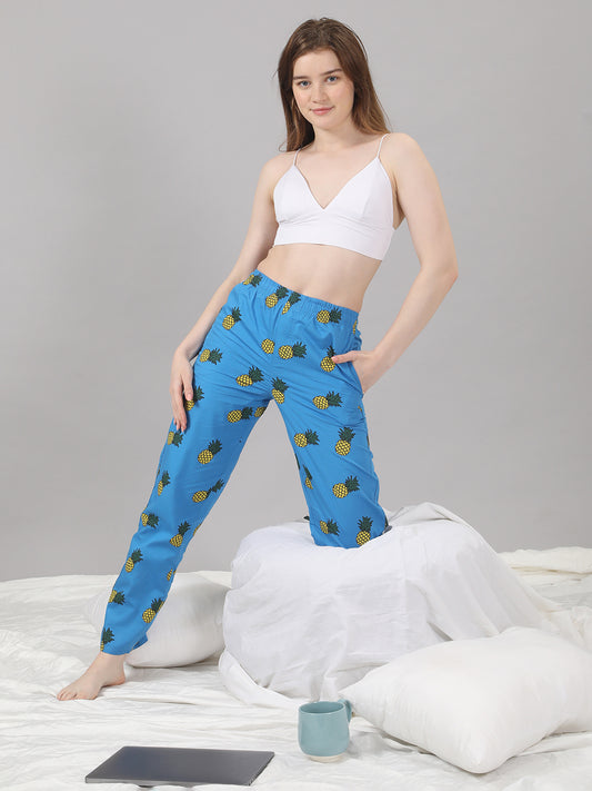 Women's 100% Cotton Lounge Pyjama